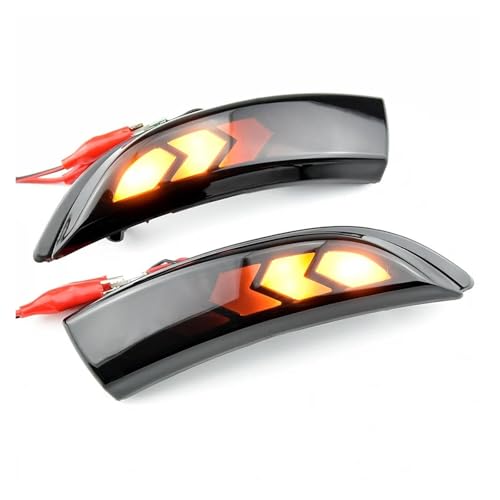 Clignotant dynamique LED à défilement séquentiel pour rétroviseur de Ford Fiesta Mk7 2008-2017 - 4