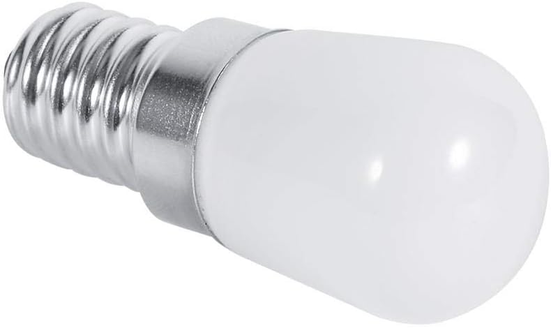 Zerodis LED Refrigerator Light Bulb E14 1.5W SMD 2835 Mini Refrigerator Freezer LED Night Lights Lamp Bulb(6000-6500K Cool White)