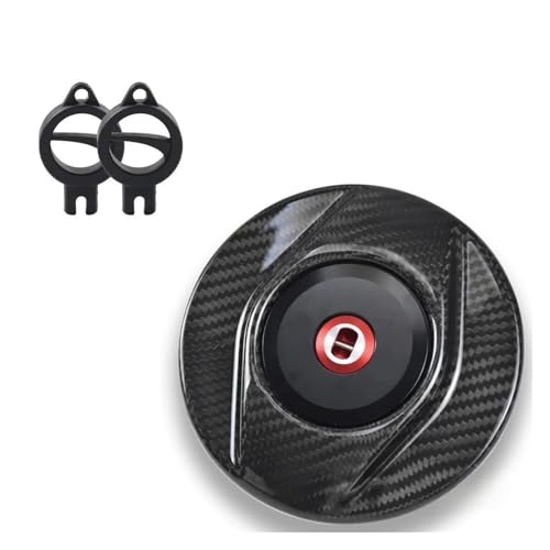 Bouchon de réservoir carburant pour Kawasaki ZX-10R et ZX-6R en carbone