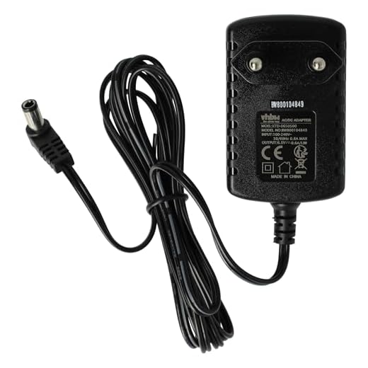 vhbw 220V Netzteil Ladegerät (6.5V/0.6A) kompatibel mit Siemens Gigaset A160, A165, A260, A265, A380, A385, A580, A585, AC160, AC165, AL140, AL145