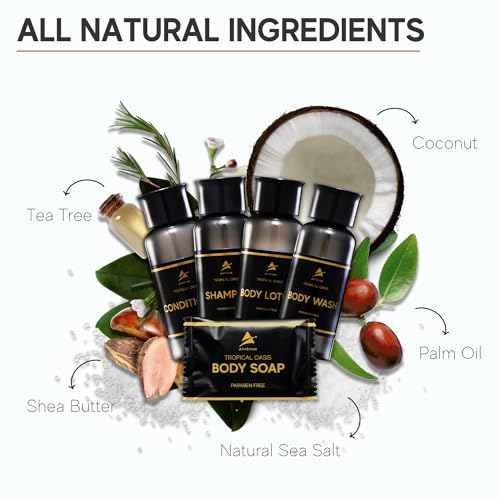 300-Piece-Set-Hotel-Guest-Soaps-for-Bathroom-Travel-Size-Bulk-AirBnB-Toiletries-Set-Supplies-for-Guests-60-Pack-w-60-Shampoo-60-Conditioner-60-Body-Wash-60-Lotion-60-Mini-Wrapped-Soap-Bars