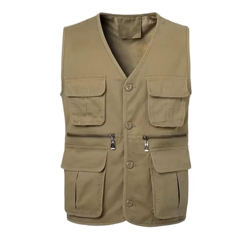 Chaleco grueso para hombre de estilo minimalista ideal para otoño e invierno
