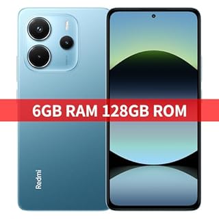 XIAOMI Redmi Note 14 NFC Telephone Portable, 6Go+128Go, Bleu, Mediatek Helio G99 Ultra, Android 14, Appareil Photo Principal 108 MP, capacité Batterie 5500 mAh, AMOLED, sans Chargeur