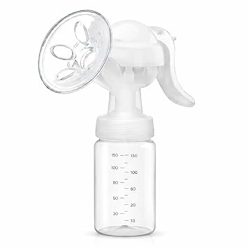 Comfortable Manual Breast Pump | 125 ml Capacity | BPA-Free | Portable & Easy to Use