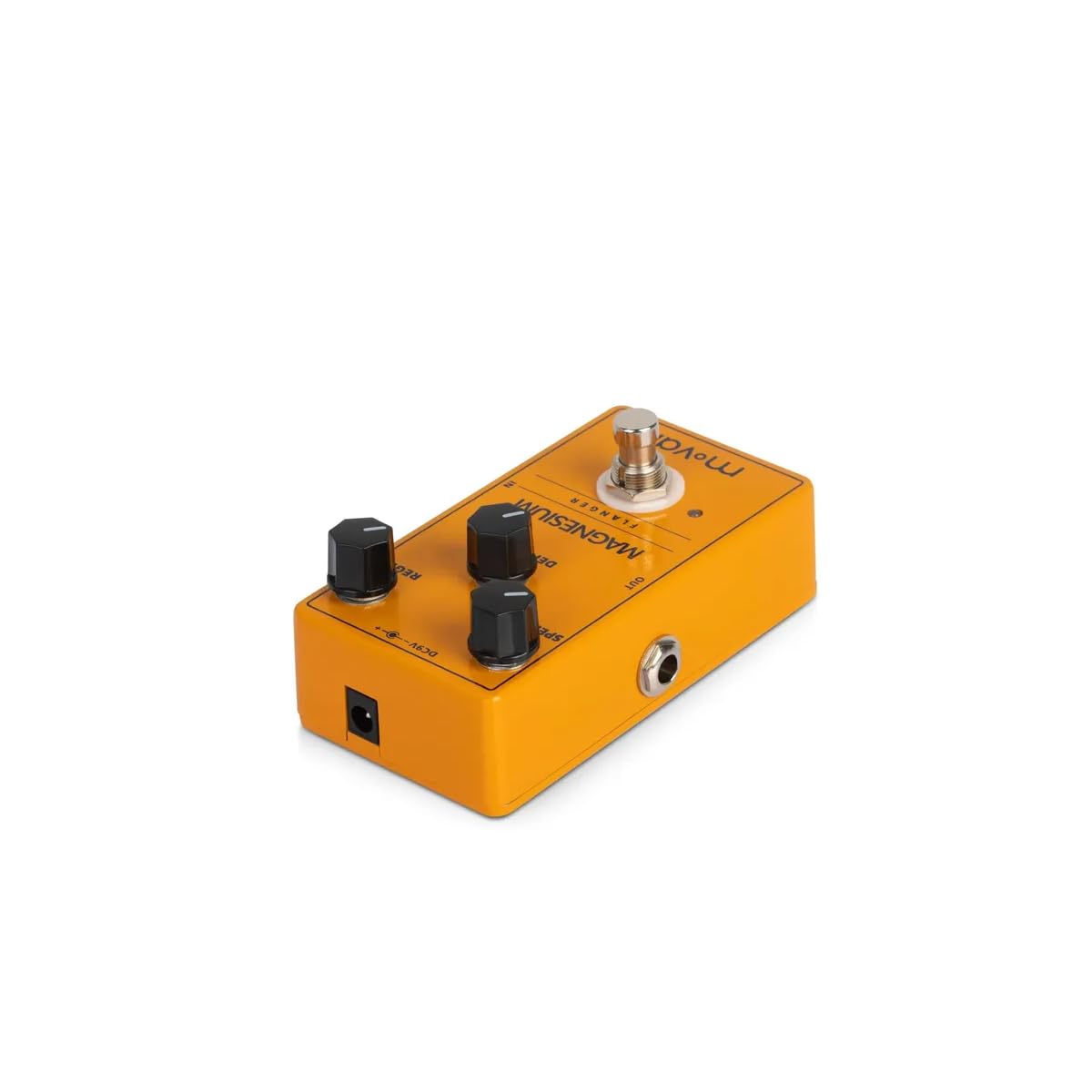 Pedale per chitarra Movall MP-108 Magnesium Flanger - Modulazione dinamica, compatto, True Bypass