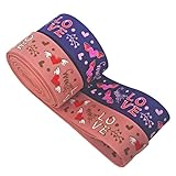 Geschenkband für hochzeiten – passt zu anderen valentinstagsdekorationen, um eine festliche atmosphäre zu schaffen. valentinstags-bastelband