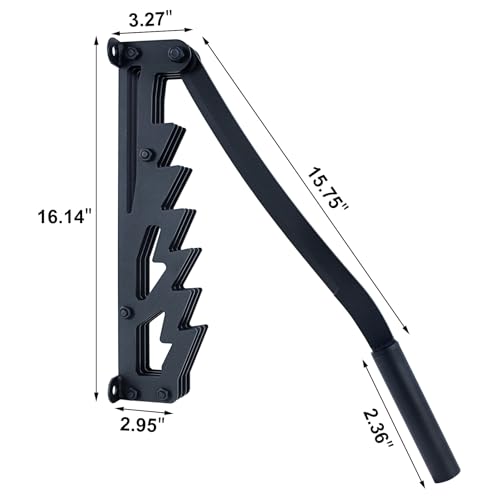 Meyoppm 2025 New Wall Mounted Kindling Splitter, Metal Manual Fire Wood Kindling Splitter with Extended Handle, Portable Log Splitter for Indoor and Outdor Use by Meyoppm - Image 2