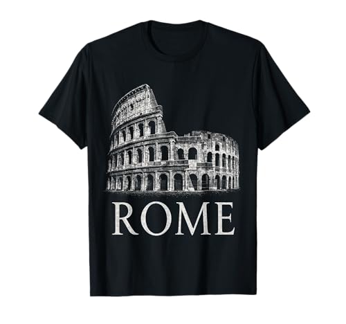 Colisée Rome Italie Monument Historique Voyage Ancien T-Shirt