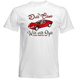  TEESANDENGINES ALFA Romeo 33 STRADALE - Maglietta bianca da uomo bianco L