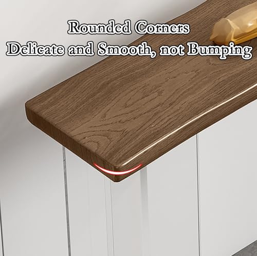 Mesa de bar de madera maciza ideal para desayunos en la cocina 7