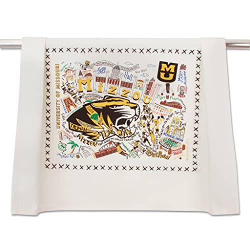 Catstudio Dish Towel, University of Missouri (Mizzou) Tigers Hand Towel - Collegiate Kitchen Towels for Mizzou Fans - Perfect Graduation Gift, Gift for Students, Parents and Alums