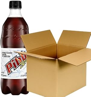 ZERO Sugar Soda, 20 Oz Bottles, Pack of 12
