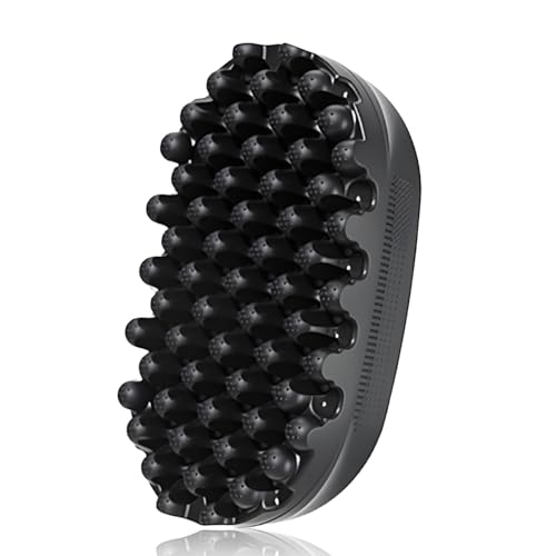 Forest of Dreams Rubber Curling Hair BrushPremium Twist Tool for Afro HairIdeal for Curly Coiled 4C HairQuick & Easy StylingBlack