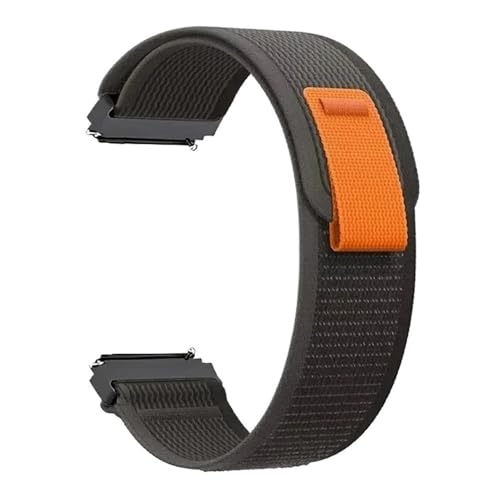 SRMVRNKNNK Fit For Samsung Fit For Galaxy Watch 4 40mm 44mm 6 Classic 43mm 47mm 5 Pro 45mm �i�C�����u���X���b�g�ɓK��(Black-Gray,GT 2-2e 42mm
