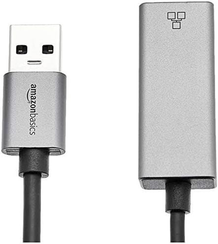 Amazon Basics Aluminium USB 3.0 Gigabit Ethernet Adapter