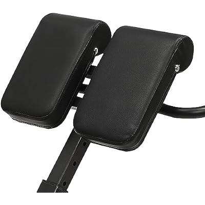 Foldable Roman Chair Back Extension Machine, 330 lbs Capacity, Multi-functional for Sit-ups & Back Extension, Sculpt Core & Back Muscles.