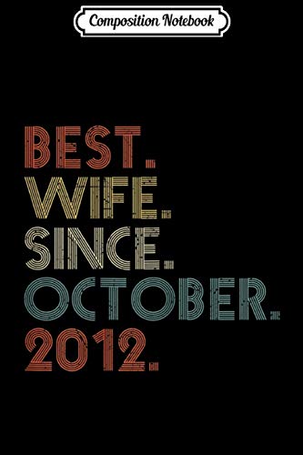 Composition Notebook: Womens 13th Wedding Anniversary Gift For Her Best Wife Since 2006 Journal/Notebook Blank Lined Ruled 6x9 100 Pages image 3