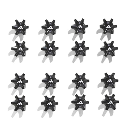 adidas Unisex Thintech Max Golf Cleat 20Pc Pack Black/White No Size