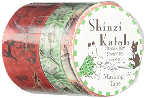 �V�[���� Shinzi Katoh �}�X�L���O�e�[�v �X�g�[���[�Z�b�g cheri un deux trois ks-mt-20013