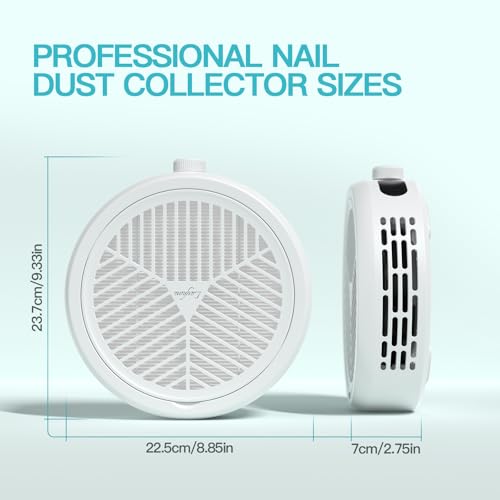 Profesional Colector de Polvo para Uñas 120W miniatura 7