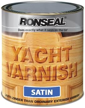 Ronseal YVS25L Exterior Yacht Varnish Satin 2.5 Litre