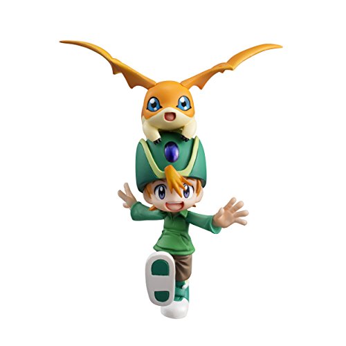 Megahouse Digimon Adventure: Takaishi Takeru & Patamon G.E.M. PVC Figure