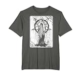 Satanic Okkult Dark Art Evil 666 Pentagram Antichrist T-Shirt