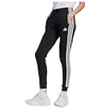 Womens Essentials 3-Stripes Fleece Pants