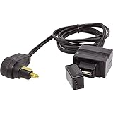 durch das Kabel lässt sich selbst bei seitlicher Steckdose z.B. ein Smartphone weit entfernt nutzen