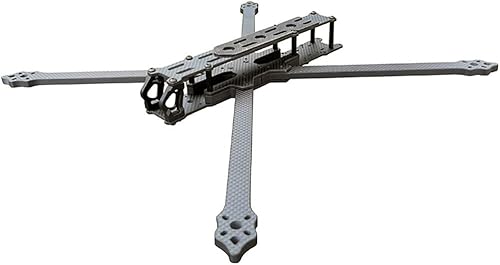 Miniatura 4 de MINGCHUAN 16.535 in L10 V6 10 '' distancia entre ejes super largo alcance HD True-X Kit de marco de carbono para unidad de aire O3 CADDX Vista VTX