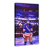 MijOb Mika Zibanejad Athlete Poster18 Canvas Poster Bedroom Decor Sports Landscape Office Room Decor Gift Frame:12x18inch(30x45cm)