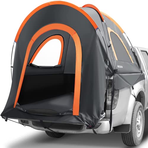 Wasagun Truck Bed Tent Waterproof Windproof Pickup Truck Tent 2 Persons Truck Tent 6.4-6.7 Ft Truck Bed Camper With Carry Bag For Outdoor Camping #TOP16