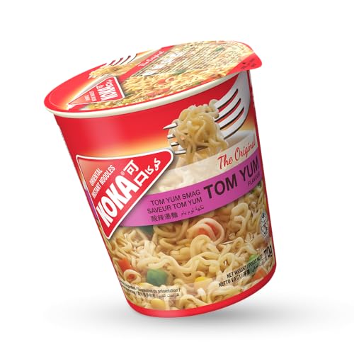 Koka Original Tomyam Flavour Oriental Style Instant Noodles 12 Cups of 70 g