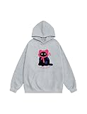 Matière : ce sweat à capuche graphique est composé de 65 % de coton et 35 % de polyester, doux et confortable et ne se déforme pas facilement