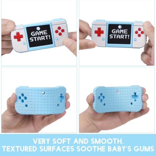 Image of Baby Game Console Teether Toy with Clip,BPA Free,0 Months+