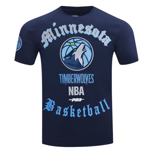 Camiseta Pro Standard NBA azul marino ideal para looks urbanos de fin de semana en talla S