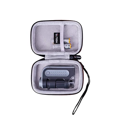 LTGEM Case for Carson MicroBrite Plus 60x-120x LED Lighted Zoom Pocket Microscope(Case Only)