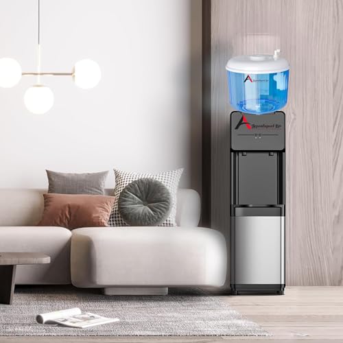Image of 4L Water Dispenser Plastic Jar with Float Valve, RO ABS Food Grade, Leakproof Water Bottle for Home & Office Use | Water Dispenser Pot, 4 Liter, Blue, White