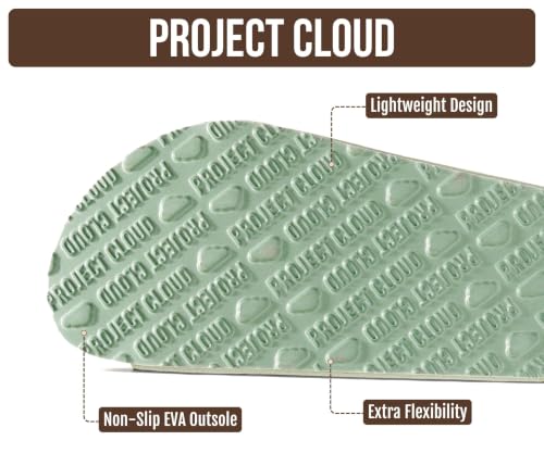 Image of Project Cloud 100% Genuine Leather Flat Sandals For Women 2026 Cork Footbed Womens Sandals with Memory Foam and arch support Vacation Essentials Slides for Women Footwear (Venita)