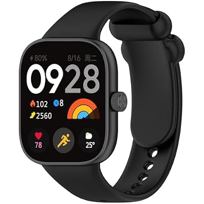 Senter Quick Release Soft Rubber Replacement band for Redmi Watch 4 Smart Watch