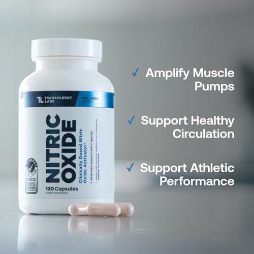 Transparent Labs Nitric Oxide Capsules