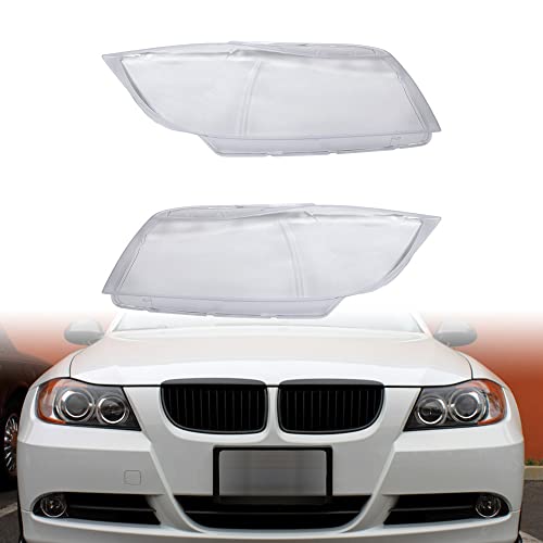image for Astra Depot 2pcs Car Front Headlight Lens Cover Headlamp Clear PC Shel