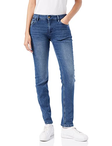 Preisvergleich Produktbild MUSTANG Damen Sissy Slim S&p Jeans, Mittelblau 783, 31W / 30L
