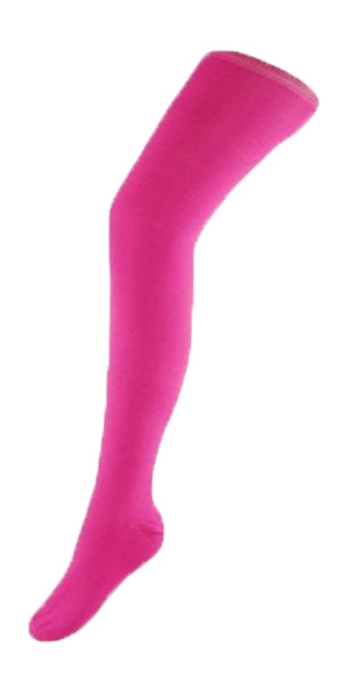 M Macahel Women's Neon Pink Macahel Over The Knee Neon Socks (Neon Pink)