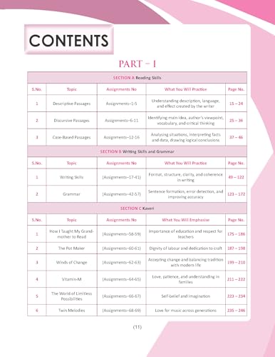 Image of Together with CBSE Class 9 English (Kaveri) POW R1 2026-27 with Competency & Case based Questions for Worksheet based Practice | edition