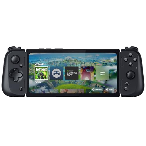Razer Kishi V2 Pro - Mobile Gaming Controller für Android (HyperSense-Haptik, Ausziehbares Mittelteil, Passthrough-Aufladen, Klinkenausgang, Virtueller-Controller-Modus) Schwarz