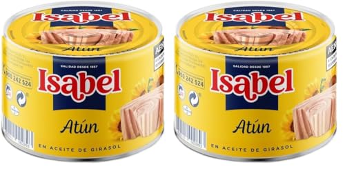 Isabel Atún en Aceite Vegetal, 400g (Paquete de 2)
