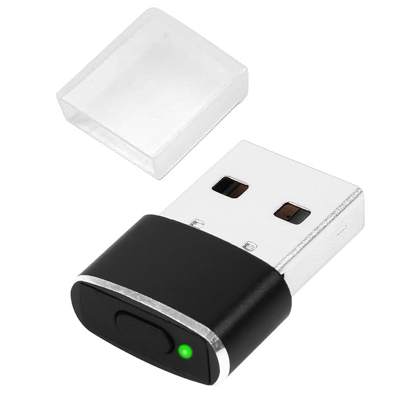 Mouse Jiggler USB Mouse Simulator with 3 Adjustable Speed Modes, Undetectable Anti-Sleep Device for Computer, Driver-Free Plug and Play, Compatible with Windows/Mac/Linux, Black-image-8