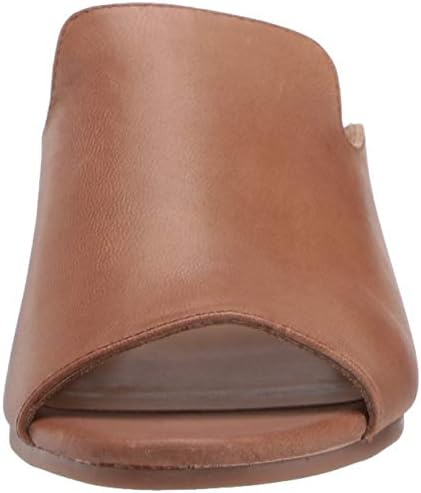 Bella Vita Daisy by Bella Vita Block Heel Mule Sandal Fashion Casual Heeled Sandal womens,Champagne Leather,9.5 | Image 1