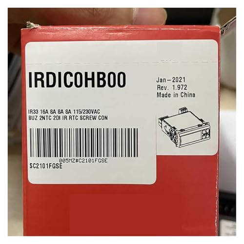 Controlador de temperatura IRDIC0HB00 para regular vitrinas con indicador de calor interno 4